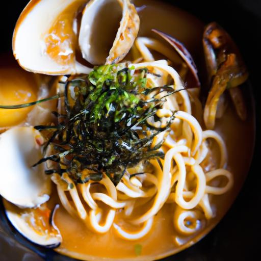 Nose-to-Tail Clam Broth Ramen: A Savory Seafood Symphony
