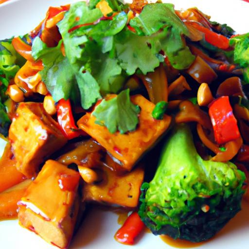 Peanut-Infused Tempeh Stir Fry: A Flavorful Vegan Delight