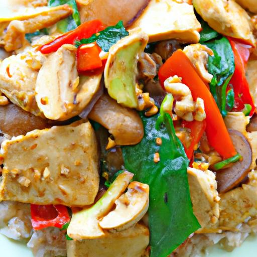 Peanut-Infused Tempeh Stir Fry: A Flavorful Vegan Delight