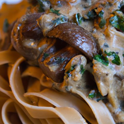 Velvety Vegan Mushroom Pasta: Creamy, Plant-Based Bliss