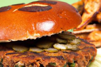 Savory Fava Bean Burgers: A Middle Eastern Delight