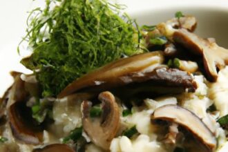 Root-to-Stem Mushroom Stem Risotto: Flavorful Waste Not