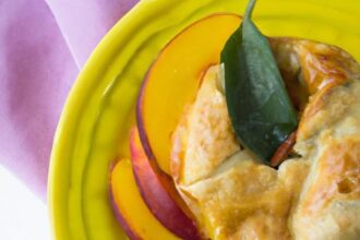 Sweet Harmony: Plant-Based Baked Peach Cobbler Bliss