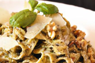 Autumn’s Best: Basil Walnut Pesto Pasta Recipe Delight
