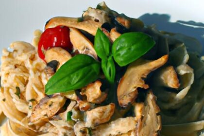 Velvety Vegan Mushroom Pasta: Creamy, Plant-Based Bliss