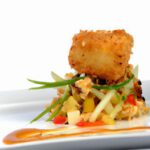 Crispy Nose-to-Tail Halibut Cheeks Fry: A Seafood Delight