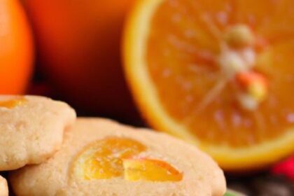 Zesty Delight: Root-to-Stem Tangerine Peel Cookies Uncovered
