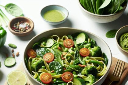 Green Goddess Veggie Pasta Bowls: Fresh, Flavorful Eats