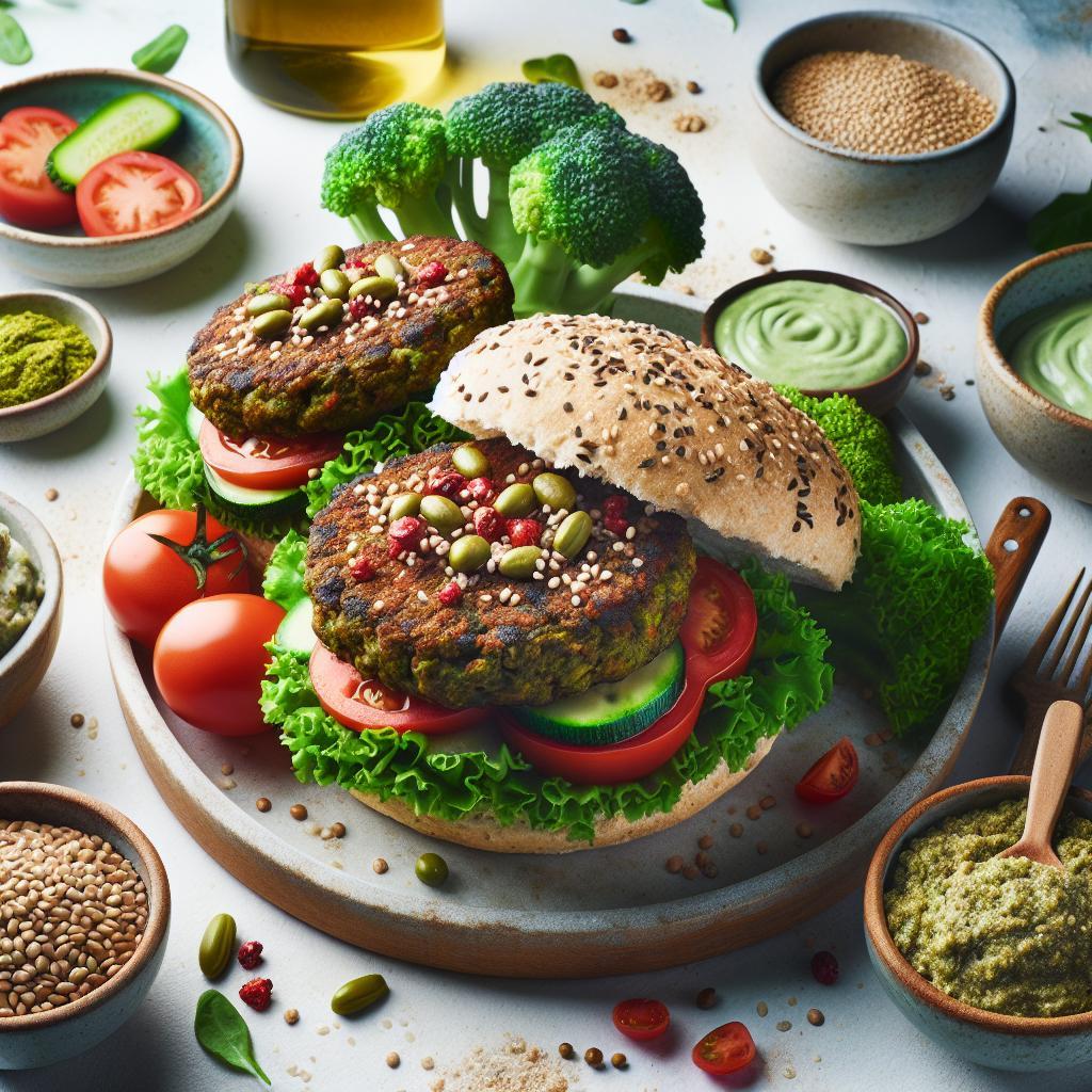 Power-Packed Plant Patties: Top High-Protein Vegan Burgers