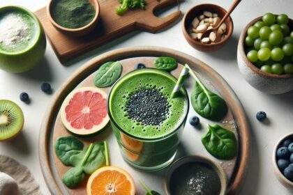 Power Up with Chlorella: Antioxidant-Rich Smoothie Boosts