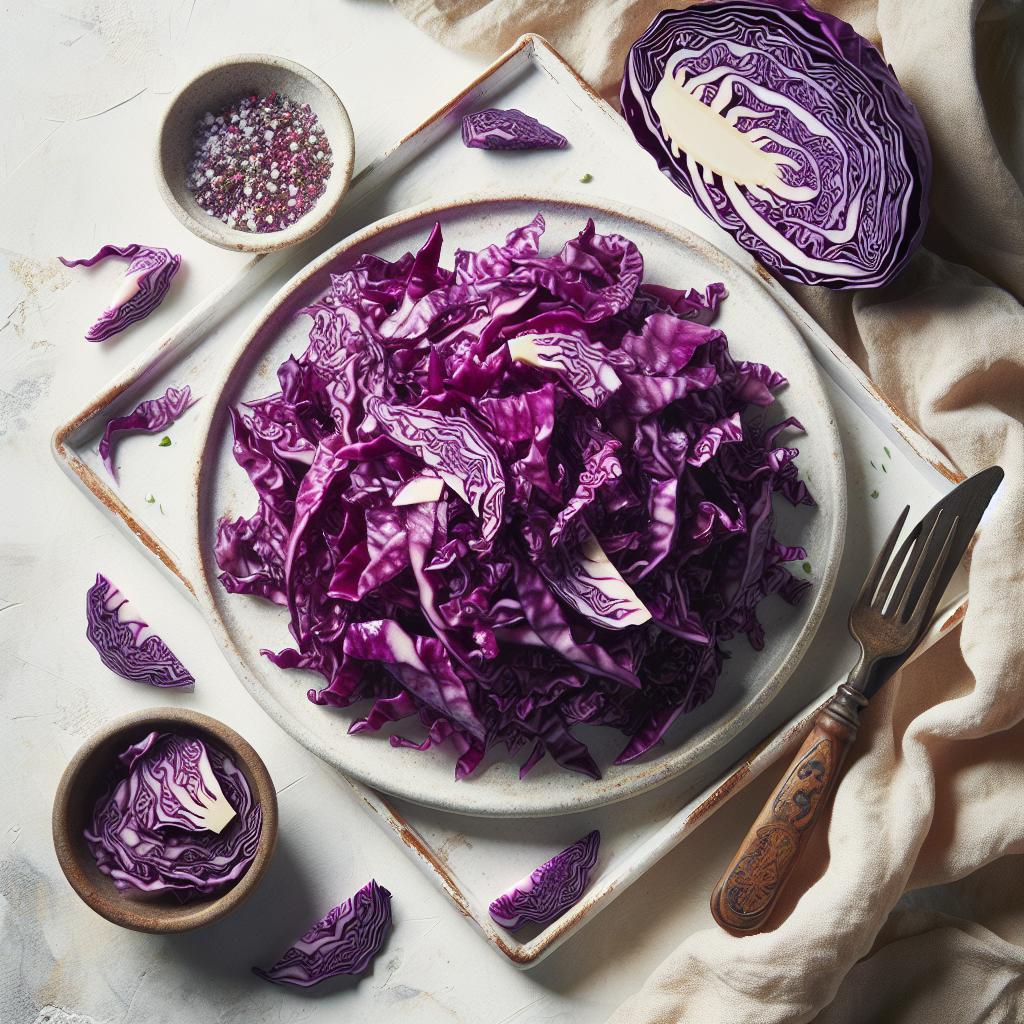 Effortless Purple Cabbage Prep: Shred, Slice & Peel Fast
