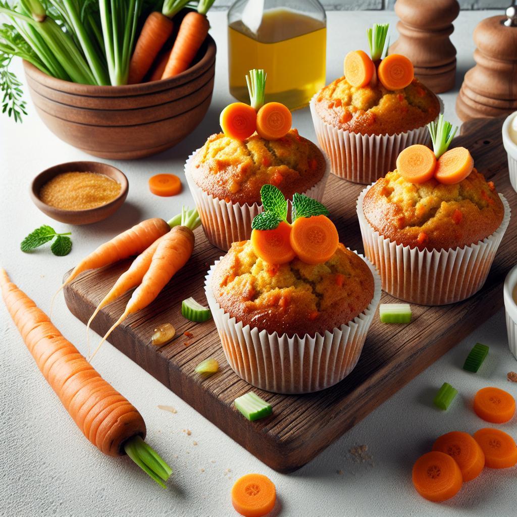 Wholesome Carrot Cake Muffins: A Healthy Classic Twist