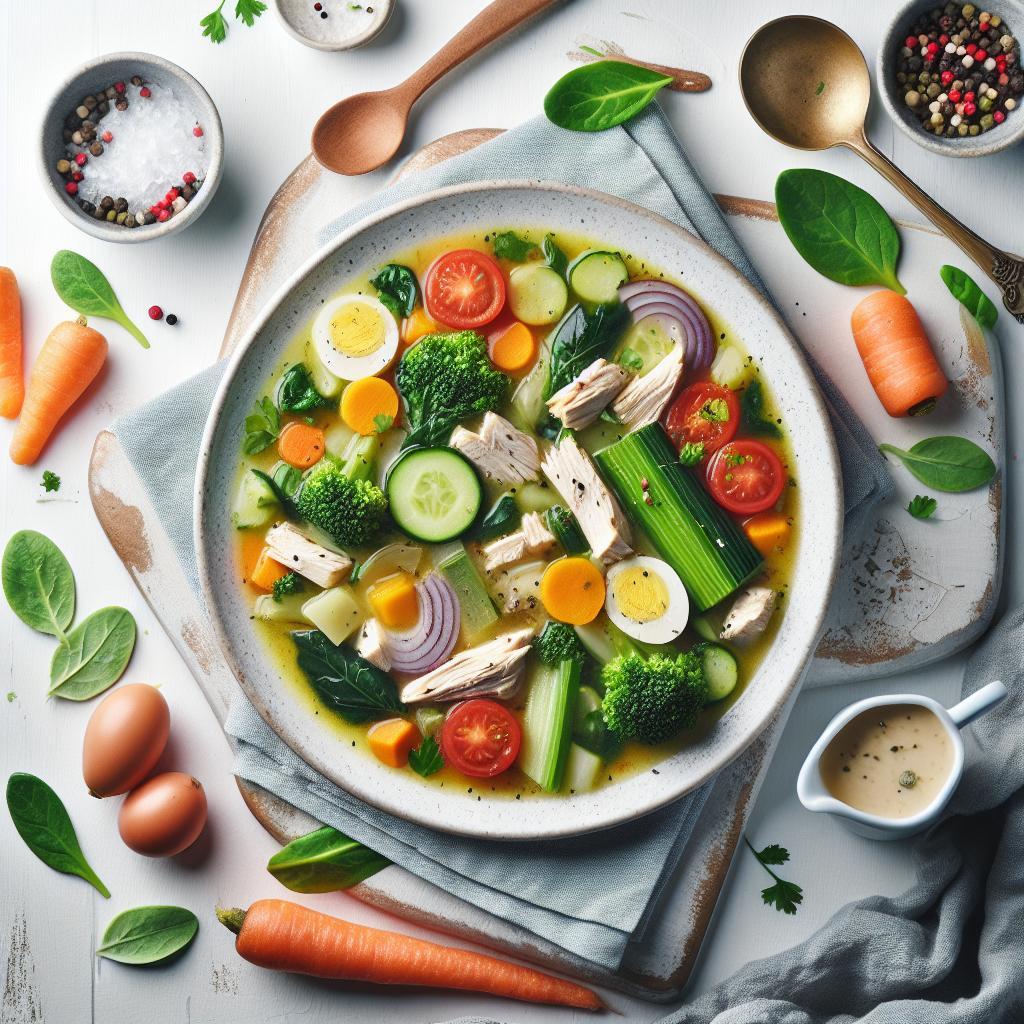 Wholesome Chicken Veggie Soup: A Comforting Delight
