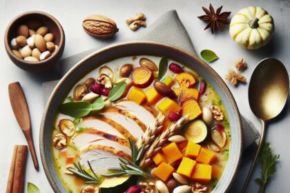 Savoring Turkey and Squash Soup: A Comforting Fall Delight