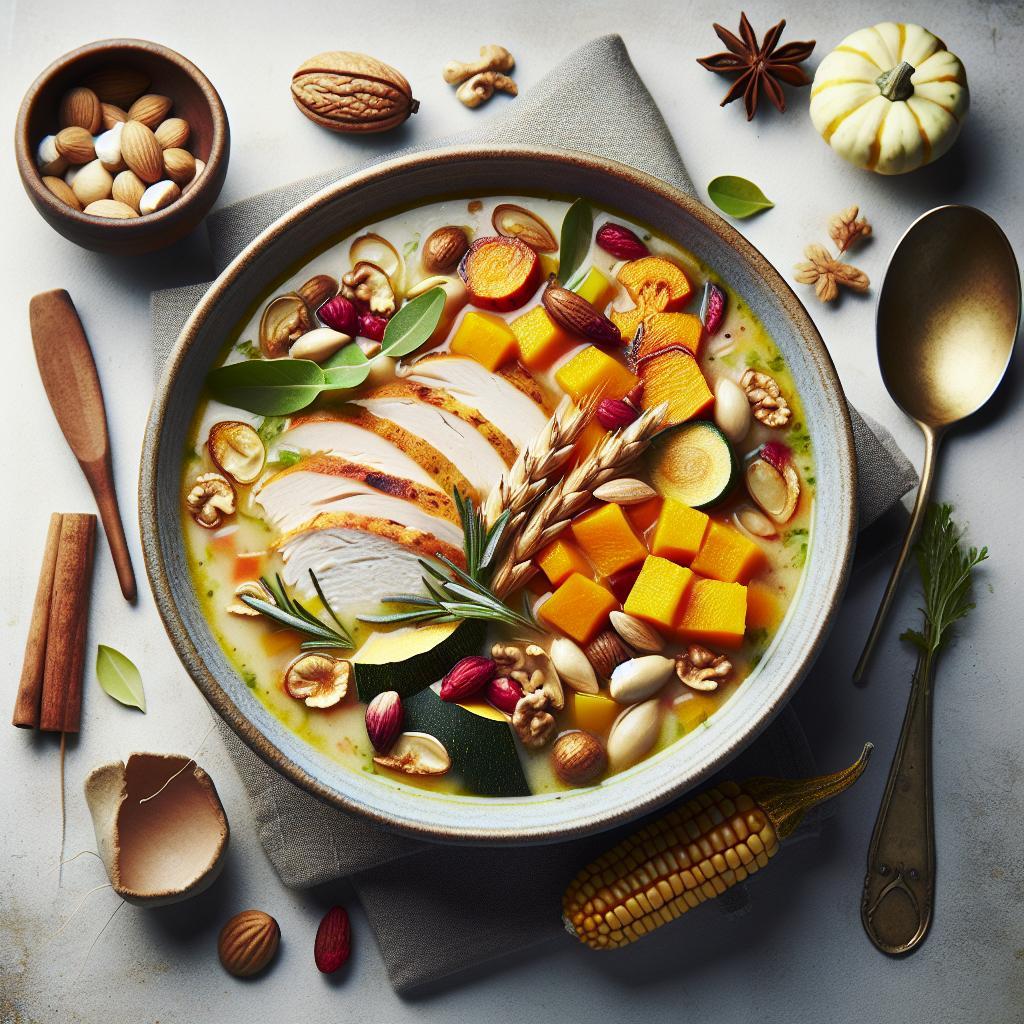 Savoring Turkey and Squash Soup: A Comforting Fall Delight
