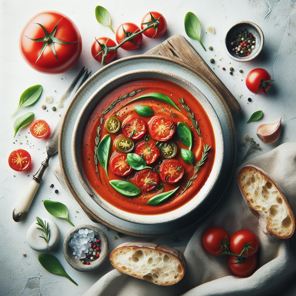 Savor the Depth: Crafting Perfect Roasted Tomato Soup