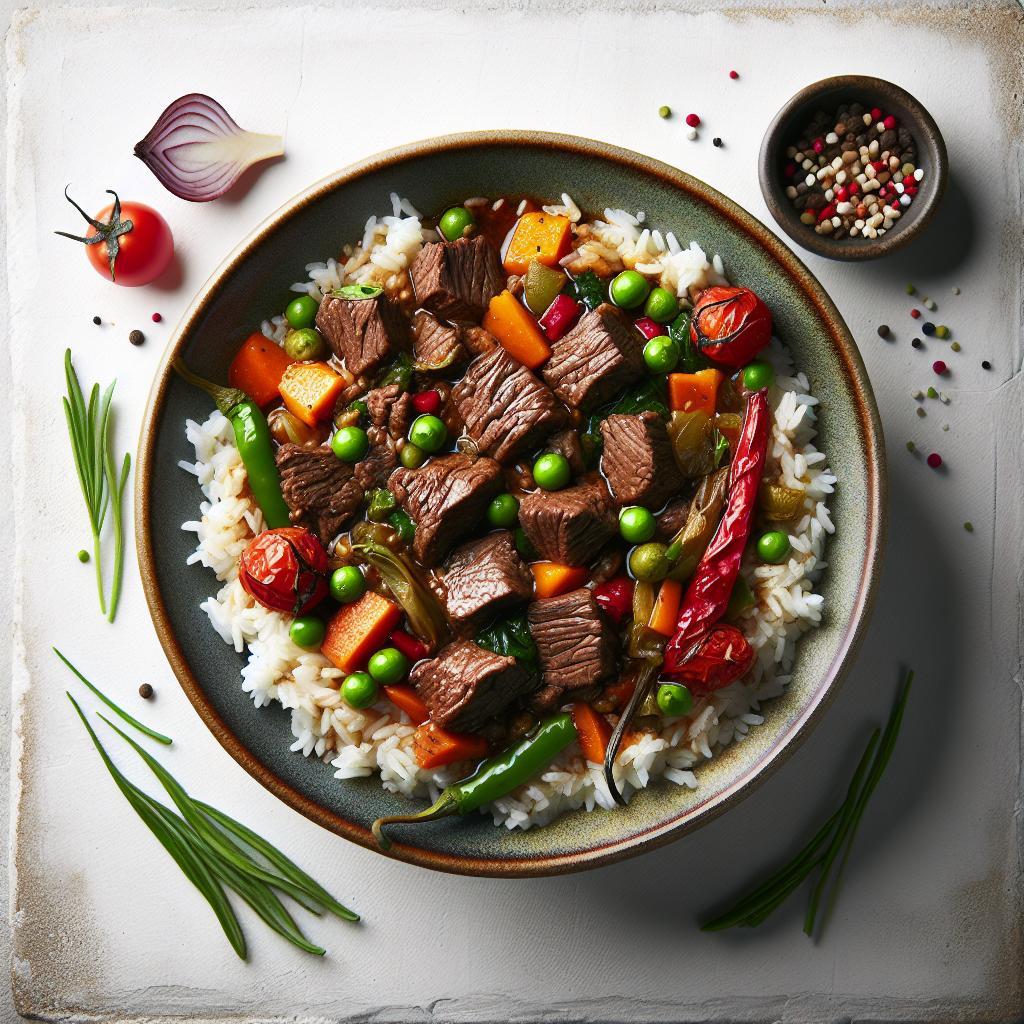 Hearty Beef and Rice Stew: A Comfort Dish to Savor