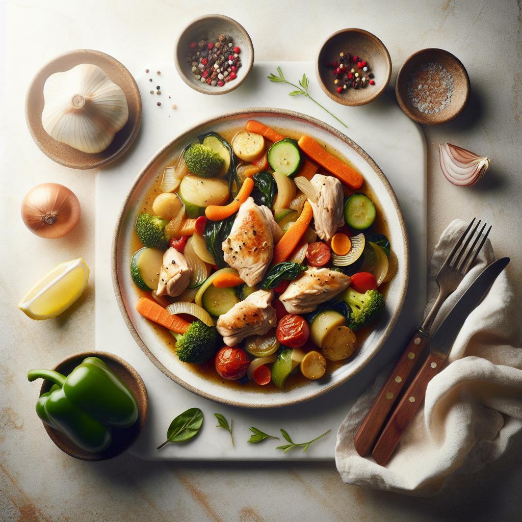 Hearty Chicken and Vegetable Stew: A Nutritious Comfort Classic