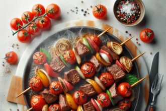 Sizzling Beef Tomato Skewers: A Perfect Grill Delight