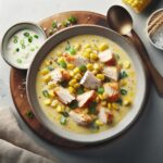 Hearty Chicken Corn Chowder: Comfort in Every Creamy Spoon