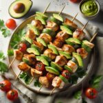Flavor-Packed Chicken Avocado Skewers: A Fresh Twist