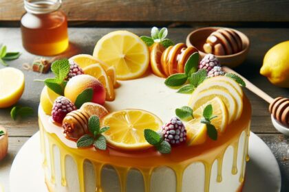 Zesty Lemon Honey Cake: A Sweet Twist on Classic Dessert