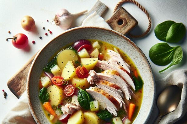 Cozy Up with Turkey and Potato Soup: A Hearty Delight
