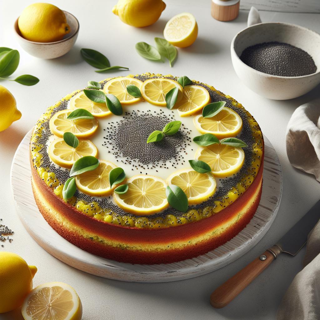 Zesty Lemon Poppy Cake: A Bright Twist on Classic Treats