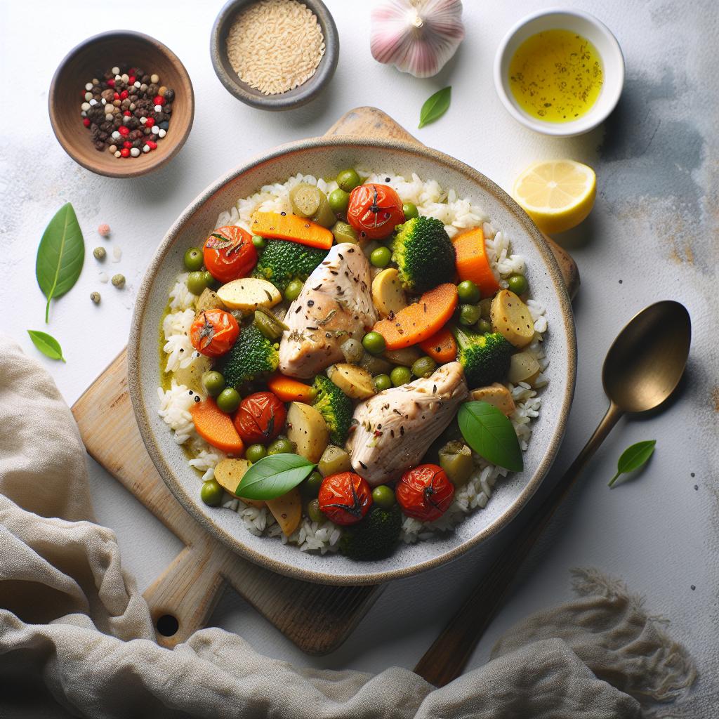 Hearty Chicken and Rice Stew: Comfort in Every Spoonful