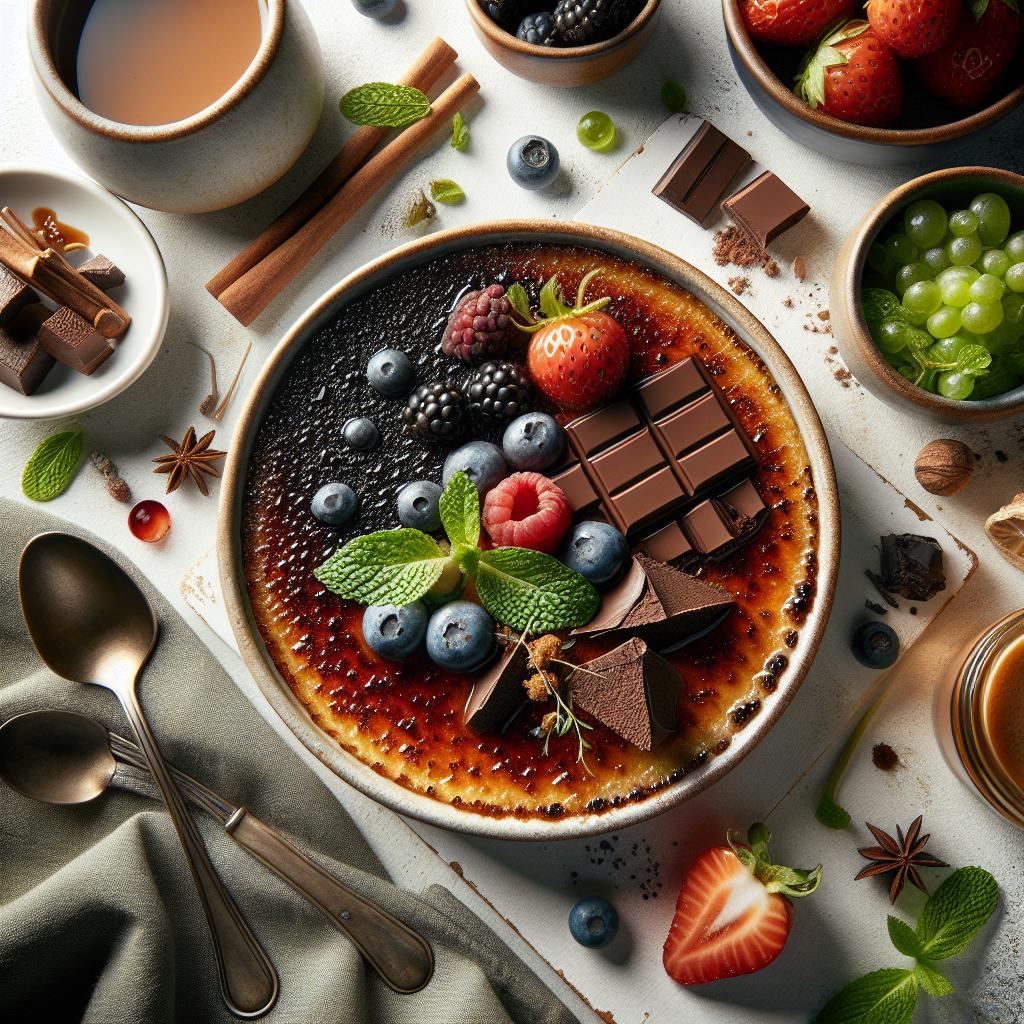 Decadent Chocolate Crème Brûlée: A Sweet Classic Delight