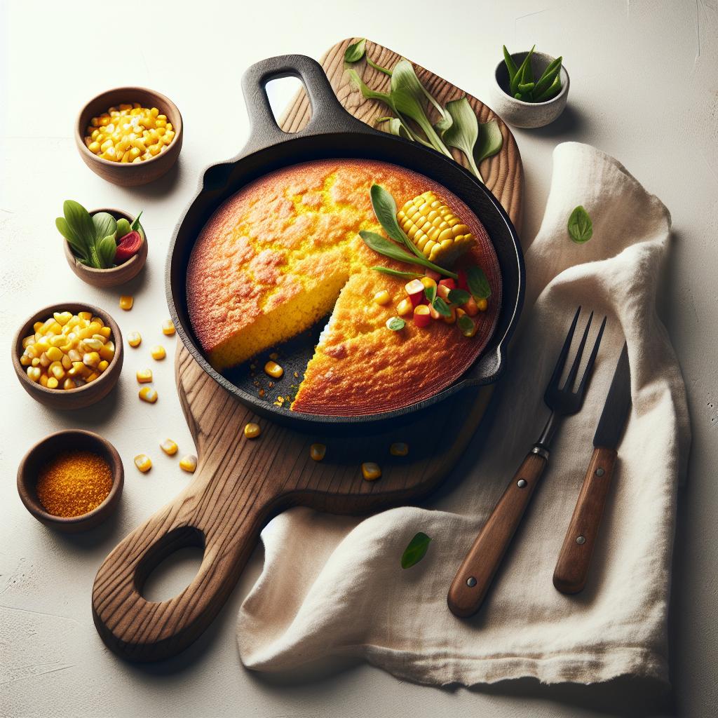 Golden Perfection: Easy Steps to Homemade Skillet Cornbread