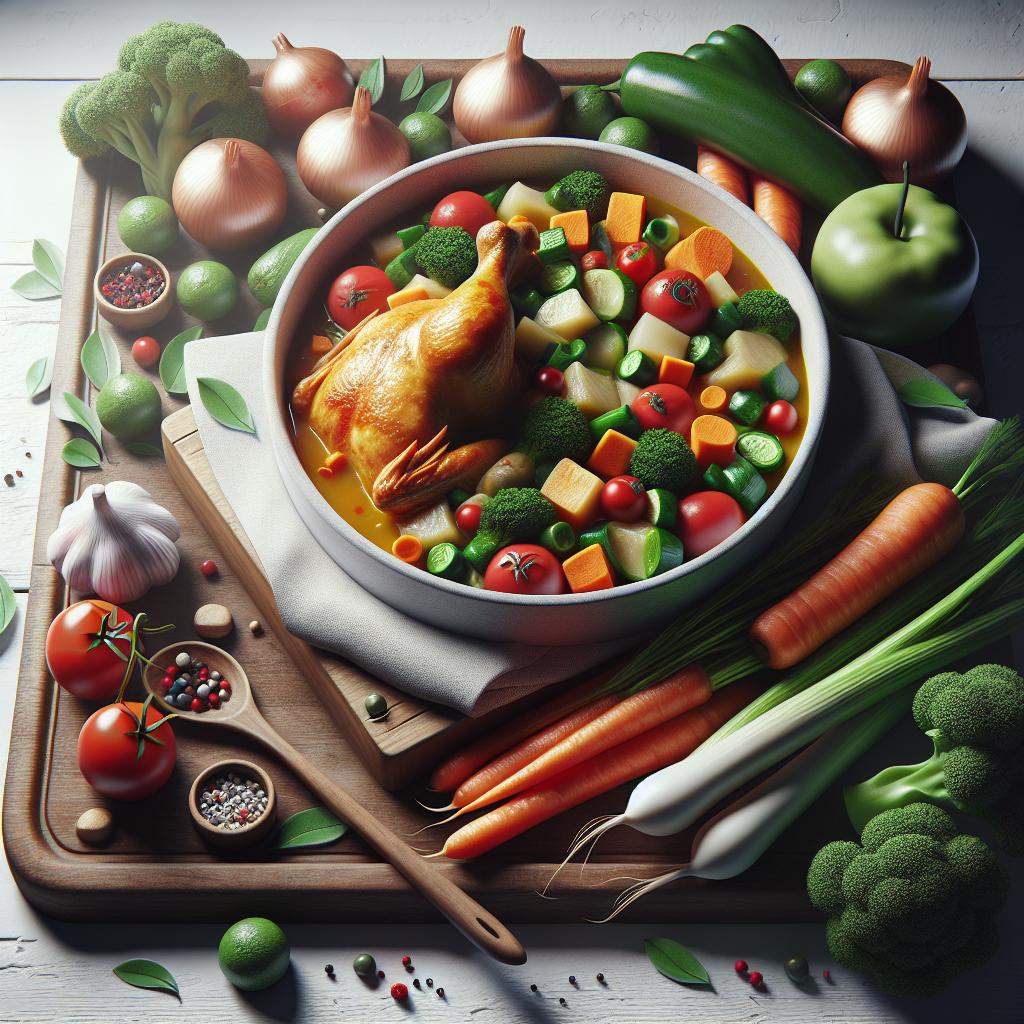 Hearty Chicken and Vegetable Stew: A Nutritious Comfort Classic