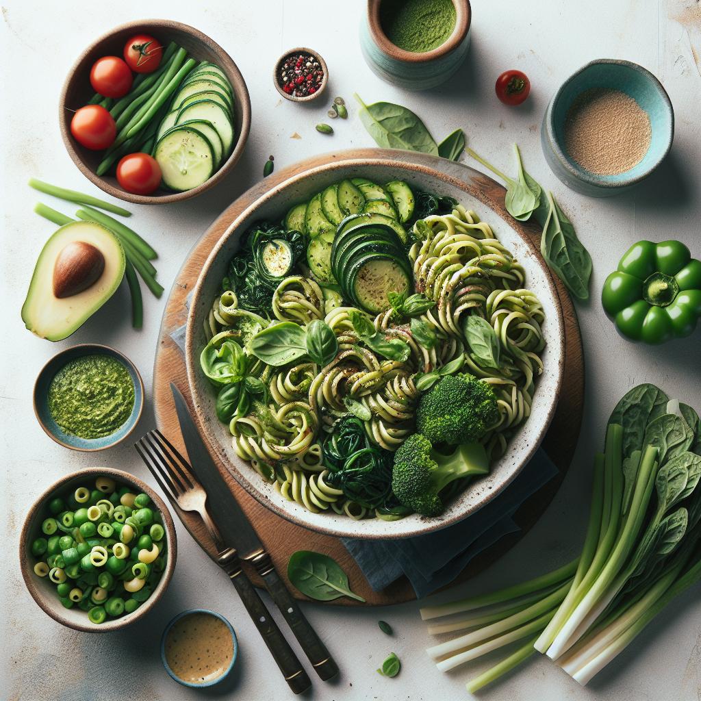 Green Goddess Veggie Pasta Bowls: Fresh, Flavorful Eats