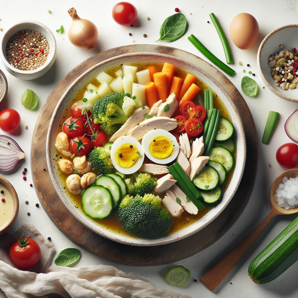 Wholesome Chicken Veggie Soup: A Comforting Delight