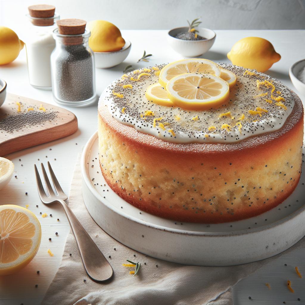 Zesty Lemon Poppy Cake: A Bright Twist on Classic Treats