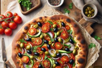 Crafting Authentic Homemade Mediterranean Flatbread at Home