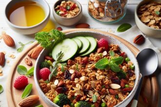 Crunchy Keto Granola: Energize Mornings with Low-Carb Power