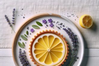 Zesty Lemon & Lavender Tart: A Symphony of Flavors