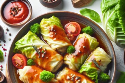 Incredible Stuffed Cabbage Rolls Wrapped in Tangy Sauce