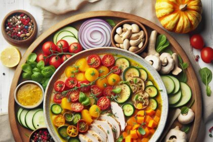 Hearty Harmony: Turkey Meets Squash Soup Delightfully