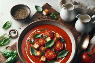 Rich & Rustic Roasted Tomato Soup: A Cozy Culinary Classic