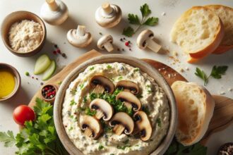 Savory Mushroom Garlic Dip: A Creamy Flavor Explosion