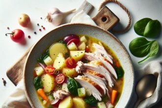 Cozy Up with Turkey and Potato Soup: A Hearty Delight