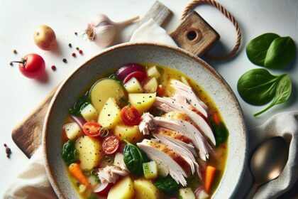 Cozy Up with Turkey and Potato Soup: A Hearty Delight