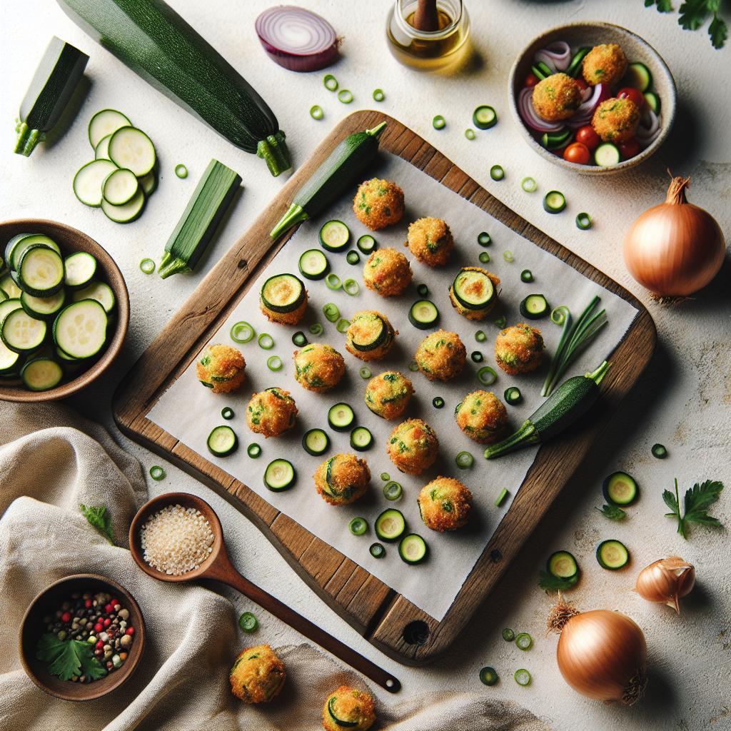 Zucchini Onion Bites: Crispy, Flavorful Veggie Snacks Unveiled