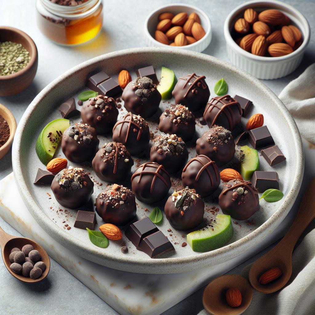 Energize Naturally: Delicious Dairy-Free Chocolate Bites