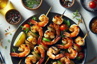 Sizzling Grilled Shrimp Skewers: A Flavorful Summer Treat