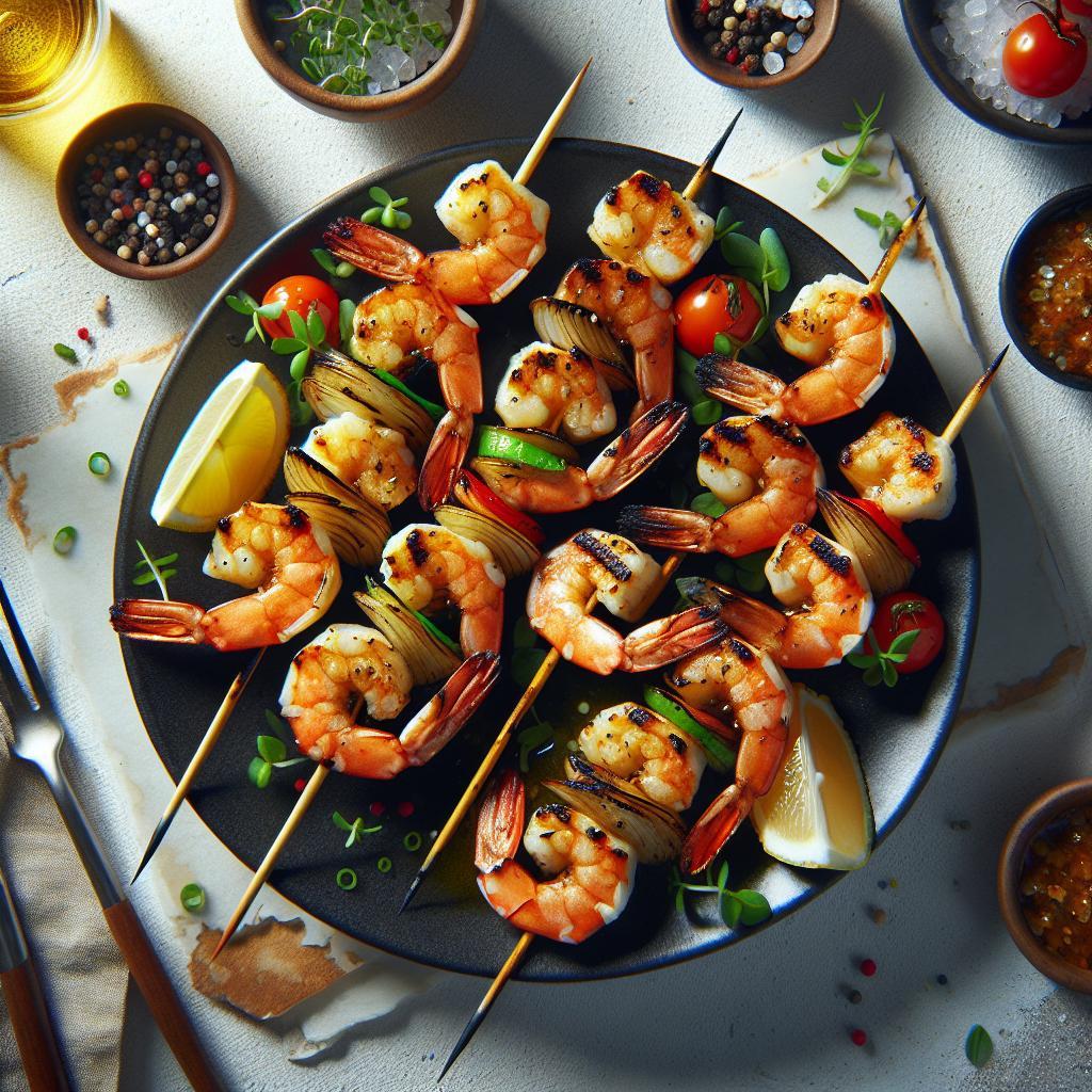 Sizzling Grilled Shrimp Skewers: A Flavorful Summer Treat