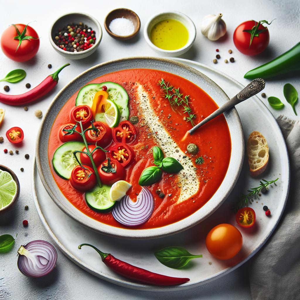 Red Pepper Gazpacho: A Refreshing Twist on a Classic Soup