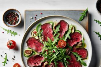 Elevate Your Plate: The Art of Beef Carpaccio Arugula